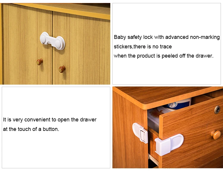 Childproof Desksafety Drawer Locks Baby Products Child Safety Lock