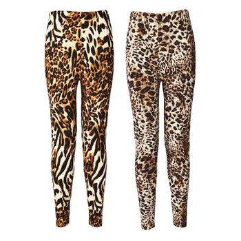 leopard velvet pants