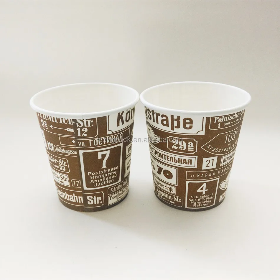 Coffee & Tea Cups 100 Pack 20 Oz White Paper Hot Cups 
