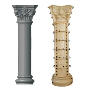 Decorative Concrete Roman Pillar Column Mold For Sale - Buy Decorative