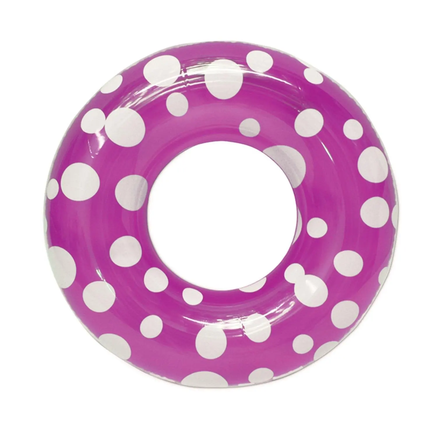 Buy 36 Blue Polka Dot Inflatable Swimming Pool Inner Tube In Cheap