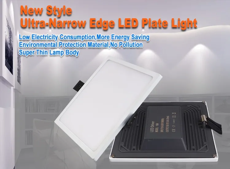 New Square LED Panel Lighting Price 145*145 Wholesale China, 18w Ultra Thin IP40 Led Light Panel, SMD4014 Led Panel Light