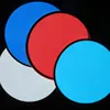 Super thin large white electroluminescent round el sticker panel / el backlight