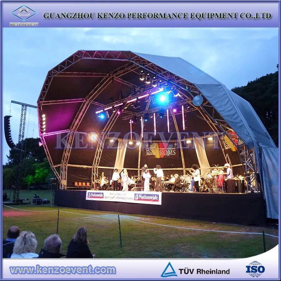 Aluminum Dome Roof Truss Hanging Stage Lights/stage Lighting Moving