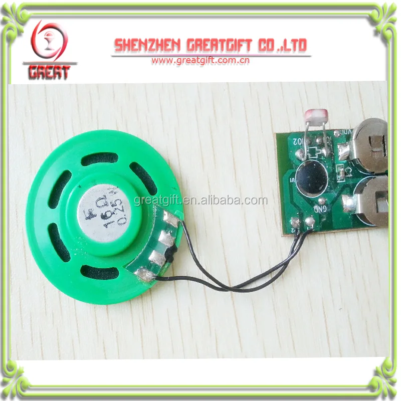 New!! Light Activated Greeting Card Sound Module Buy Sound Module