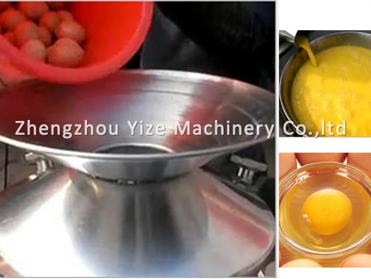 Egg Shell Separator And Liquid Cracking Machine Egg Breaking And