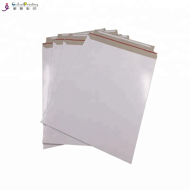 Custom Printed Rigid Shipping Envelope Corrugated Cardboard Envelope