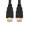 high speed black gold plated male to male HDTV hdmi cable 1.4version