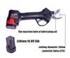 Horticultural cordless pruning shear total weight 900G carrying convenient shear fast