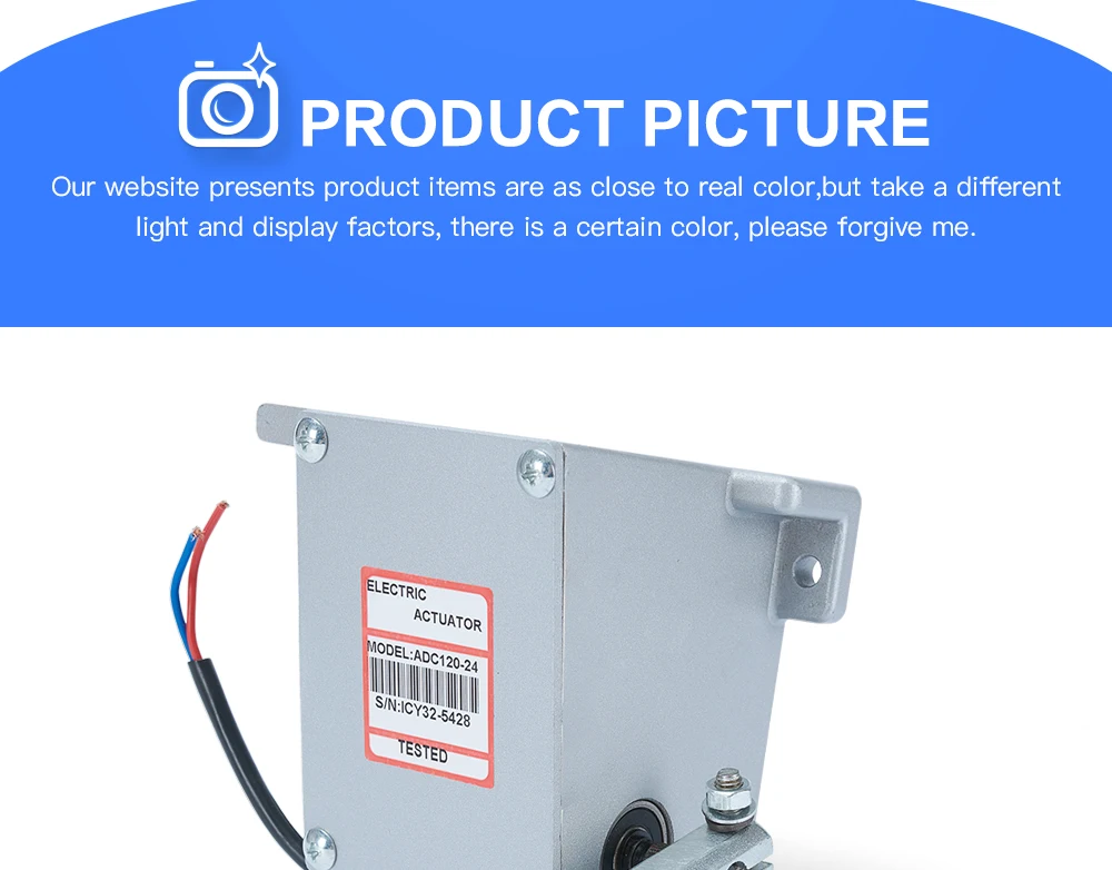 Diesel Generator Electronic Speed Governor Actuator ADC120 12V