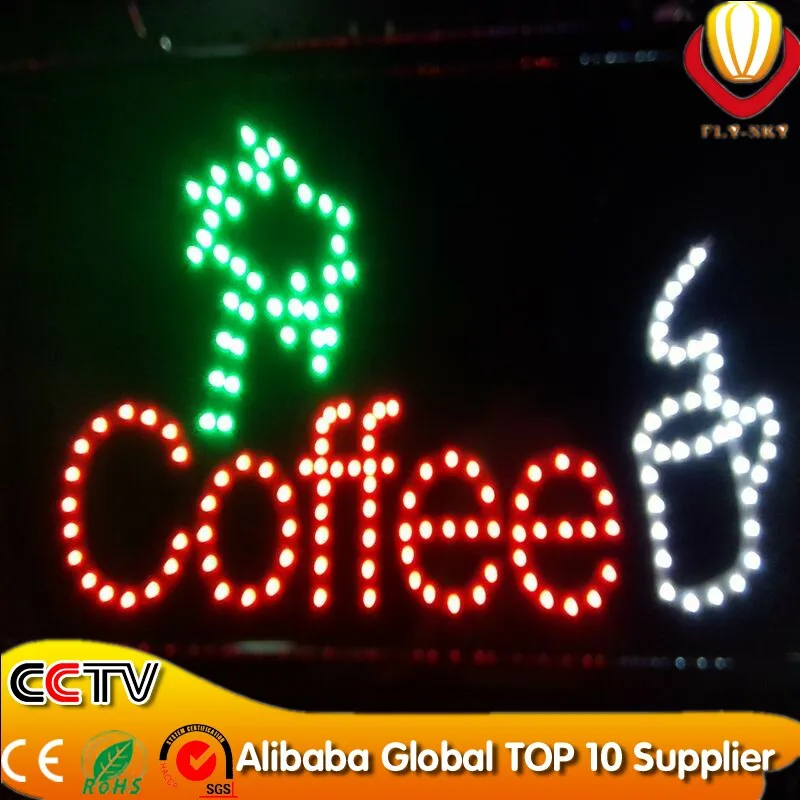 Led Information Board,Coffee Shop Sign Board,Electronic Led Sign Board