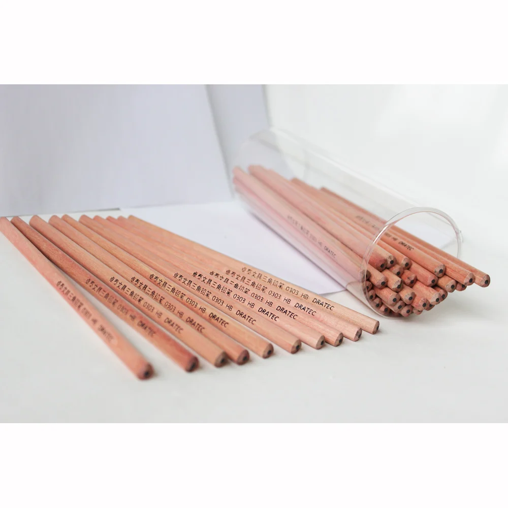 Nontoxic Natural Wooden Pencils,Soften Linden Wood Hb Pencils With Oem