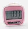 sport exercise bodybuilding use digital step pedometer with clip for walking distance speed fitness tracking calories counter