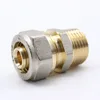 HOT FORGING BRASS THREAD FITTINGS 3/8'-1' BRASS COMPRESSION FITTINGS FOR PEX-AL-PEX PIPES
