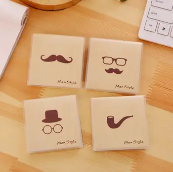Mustache Series Korean Cartoon Creative Gum Cover Stationery Notepad Mustache Series Korean Cartoon Creative Gum Cover Stationery Notepad Office Supplies School Cute Filofax Notebook Diary