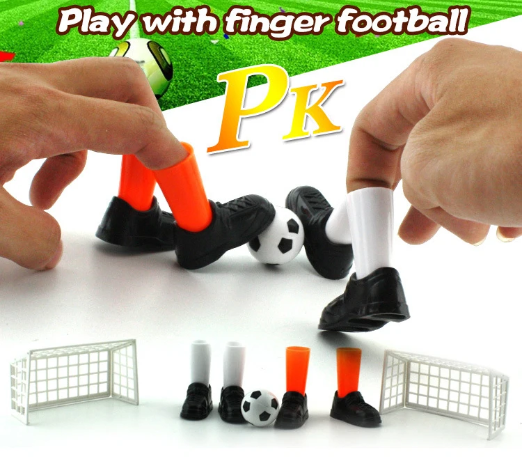 ArtCreativity Finger Flick Football Games, Set of 2, Mini Tabletop Football  Game Sports with Posts and Foam Footballs Toys, Paper Football Games for