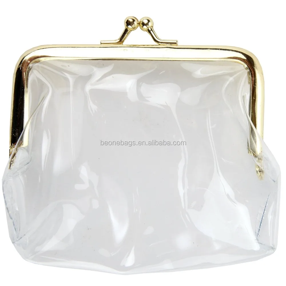 Clear coin clearance purse zipper