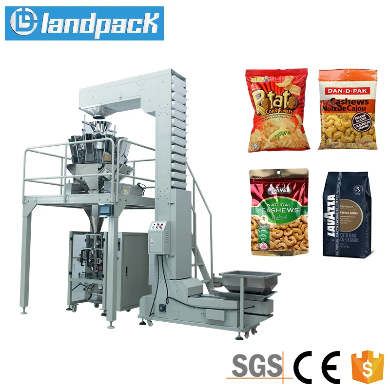 Automatic 1kg 5kg Rice Packing Machine Paper,Plastic Packaging Heat