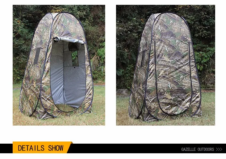 Ducha de Camuflaje port/átil Tienda de Vestuario Vestuario de privacidad Tiendas de campa/ña para ba/ños de Acampada al Aire Libre y sesi/ón de Fotos en Interiores