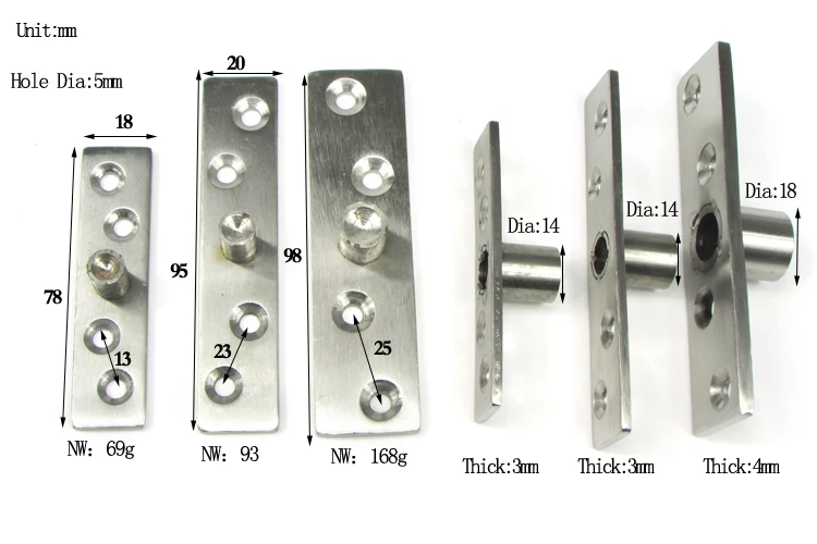 Different Size Types Of Window Pivot Hinges For Window Buy Types Of