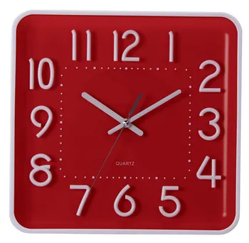 wall clock with luminous hands