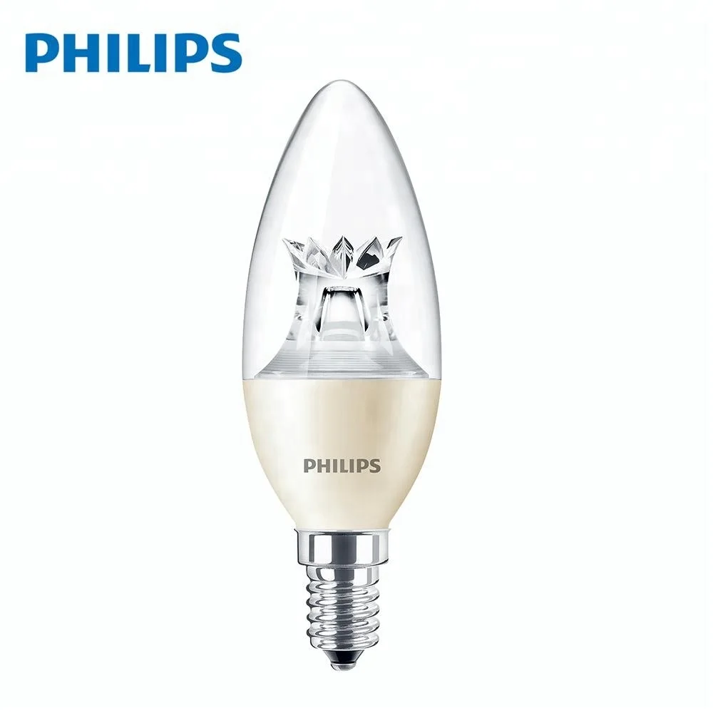 PHILIPS LED Candle E14 4W/6W 2700K Warm white dimmable PHILIPS LED CANDLE 6W