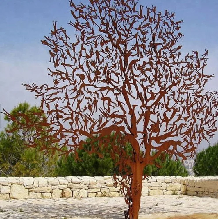 ASTM A36 A572 Bahçe Corten Çelik Heykel