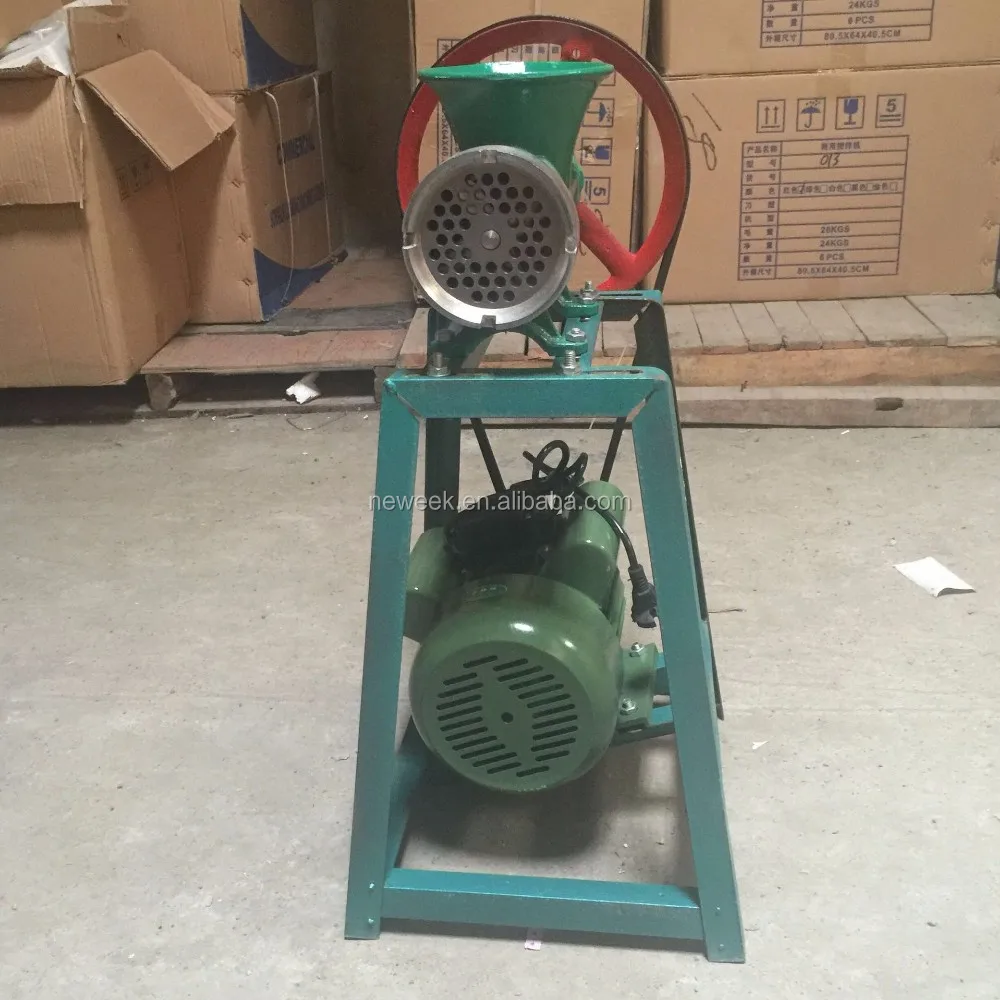 Neweek 32 Thickness Adjustable Chilli Beef Bone Meat Grinder Machine