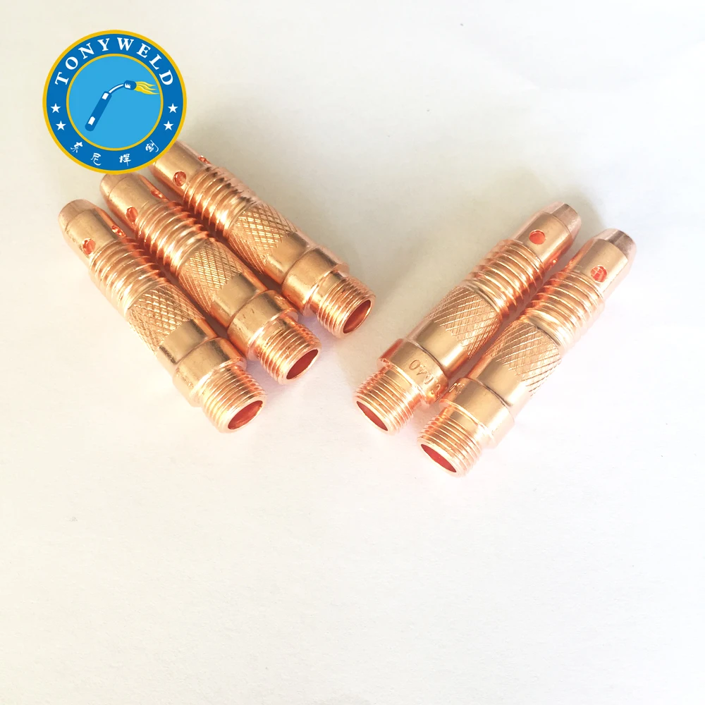 RIVERWELD Kit Lenti Gas TIG 17 Pezzi, Per Torce WP 17 18 26, Con Ugelli In Ceramica E Colletti - 2