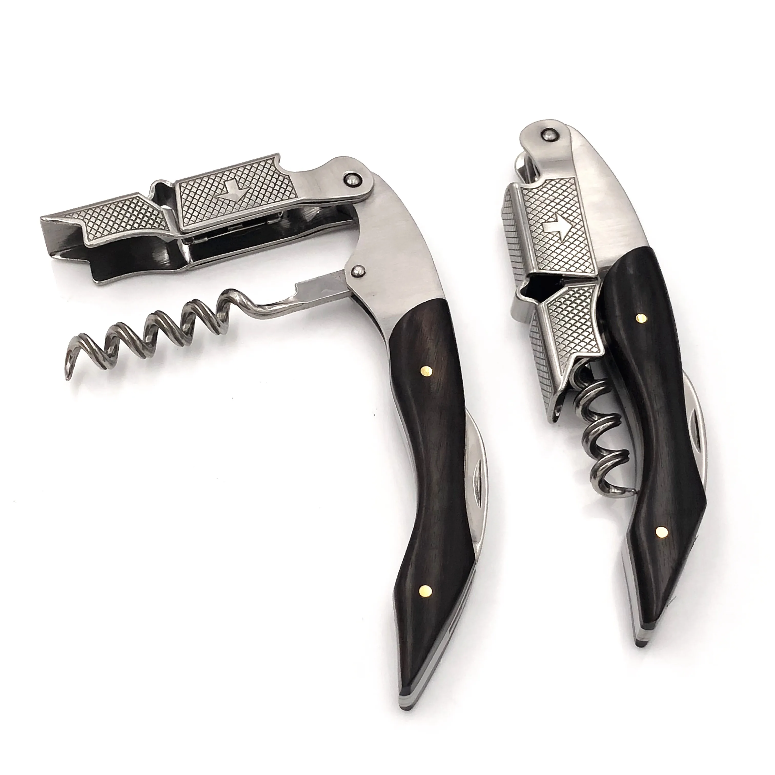 Black Logo Luxury Wine Bottle Opener Portable Wine Corkscrew Of Gift