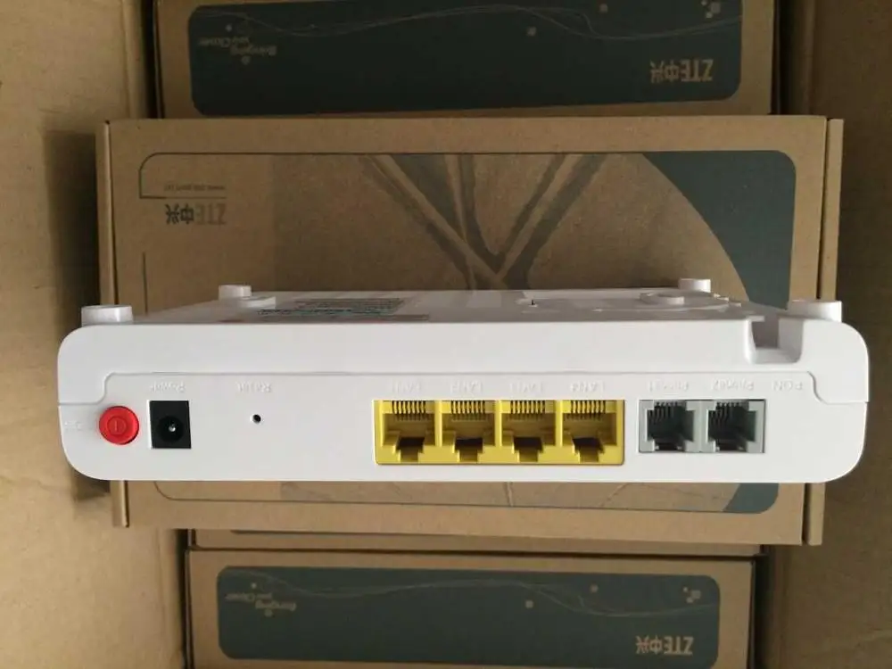 Zte Zxhn F620 4lan+2pots Bridge Optical Fiber Network Router F620 - Buy ...