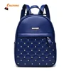 Quilted front pocket top quality school backpack girls backpacks college