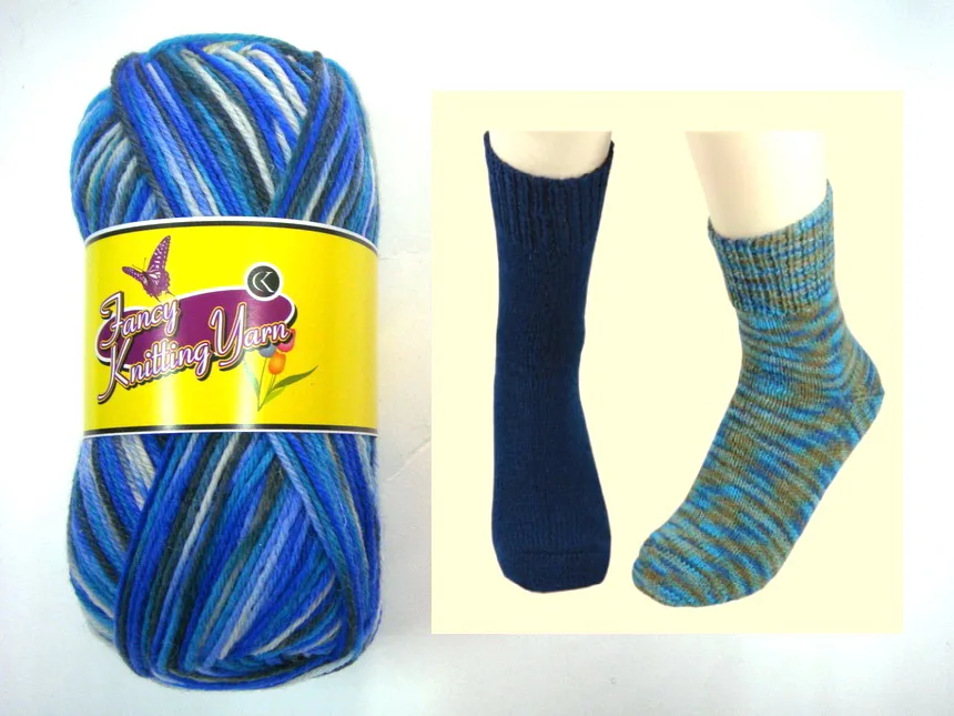 Popular Sale Wool Nylon Blend Yarn For Sock Product Wholesale Sock Yarn