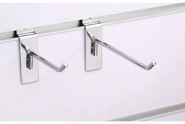 China supplier supermarket usage single wire Peg Hooks for Slatwall