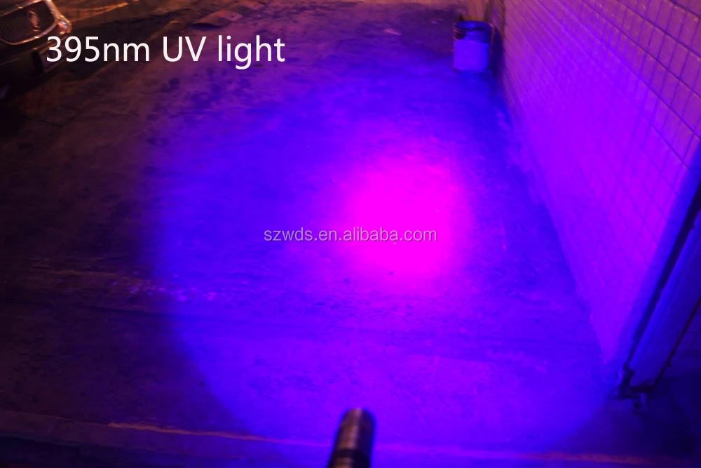 Ultra Bright 395nM UV Pen Light Flashlight Curing UV Resin Fly Tying Blacklight 