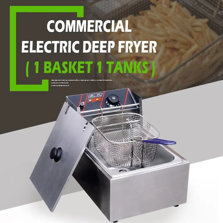Single Tank Electric Fryer/justa Fryer/counter Top Fryer On Sale Buy