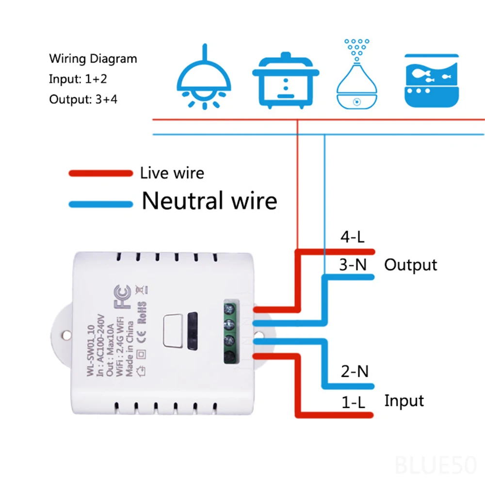 Схема подключения smart switch