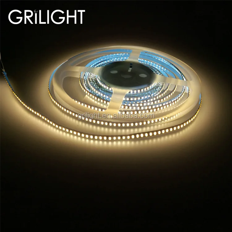 GRILIGHT 5mm pcb 240leds/m smd 3014 dc12v 24v mini led strip