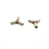 Brass forked hose fitting