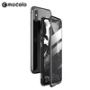 Full protection double tempered glass cellphone magnetic metal case For iPhone XS / XS Max