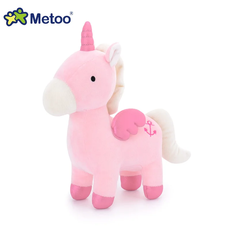 unicorn soft toy pink