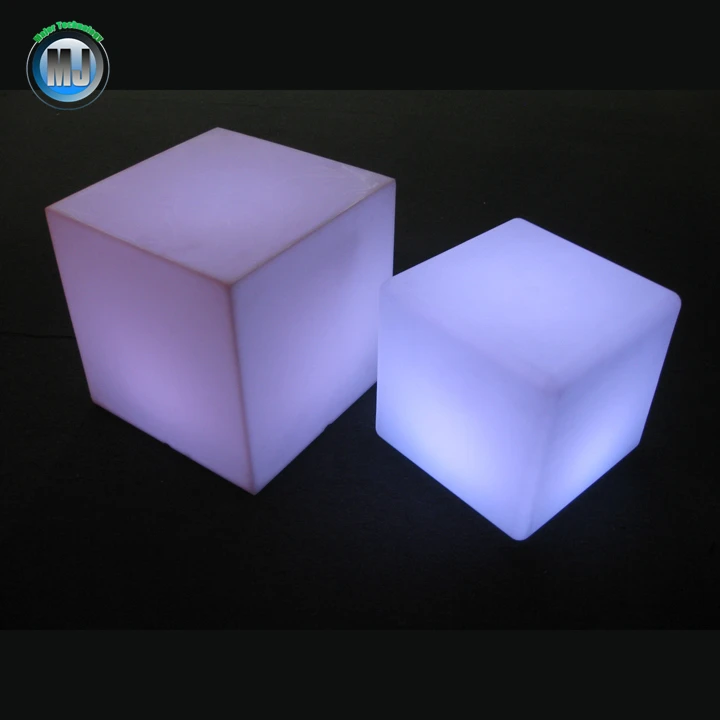 led foam cube seat