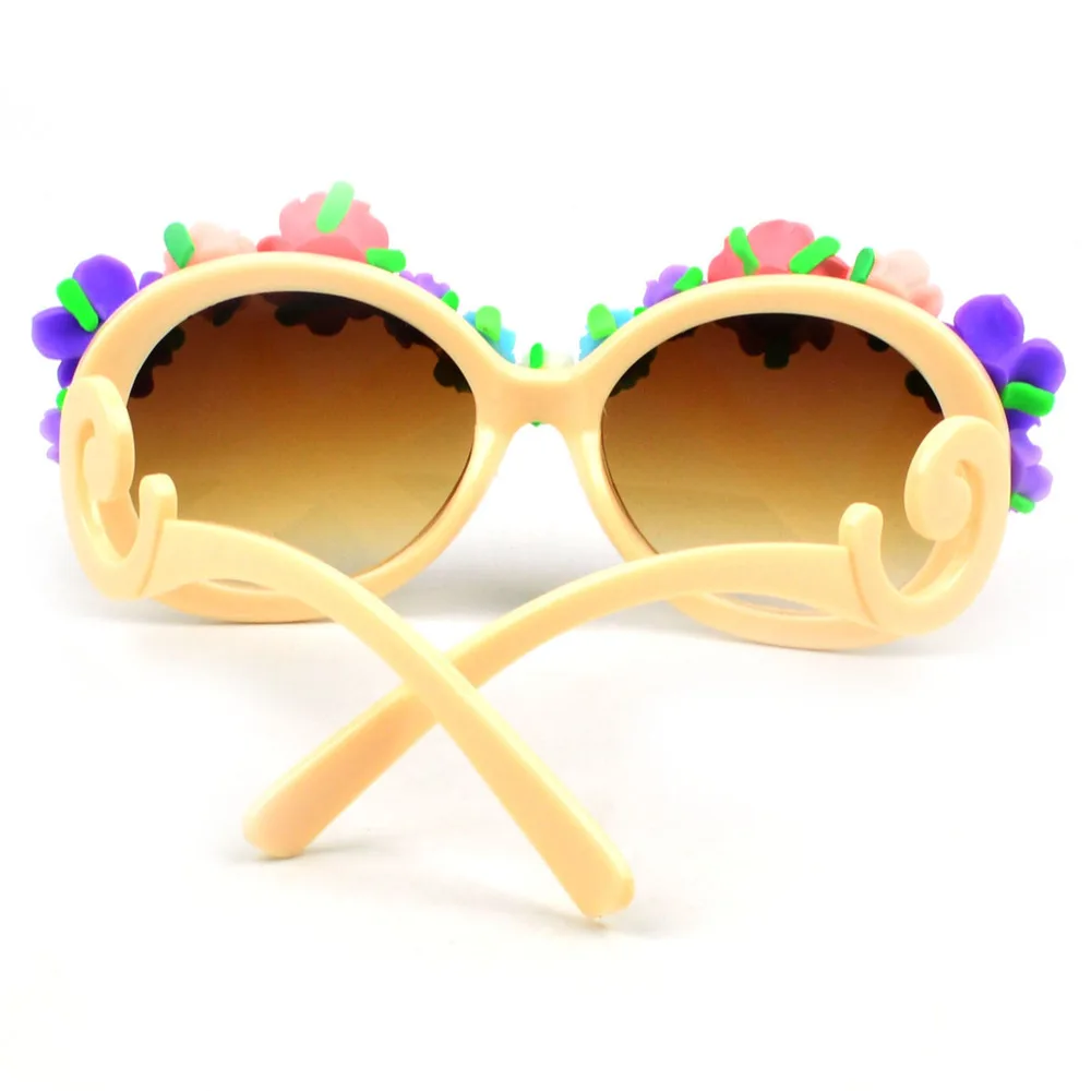 Latest Design Summer Flower Shape Sunglasses Buy Flower Shape