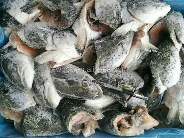 Grosir beku segar atlantic salmon kepala kepala ikan  beku 