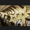 Shopping Centre Candy Cane Christmas Lights Led 3d Star Motifs Lights For Ramadan Decorations