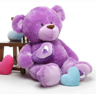 6ft purple teddy bear