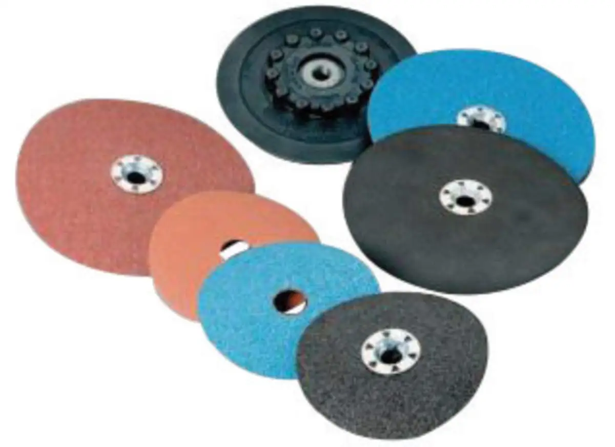 80 Grit Pack of 25 4.5-Inch Diameter x 7//8-Inch Arbor Hole Black Hawk Aluminum Oxide Resin Fiber Discs