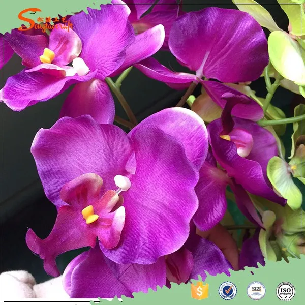 Aritficial Silk & Artificial Orchids indoor plant for home decorated