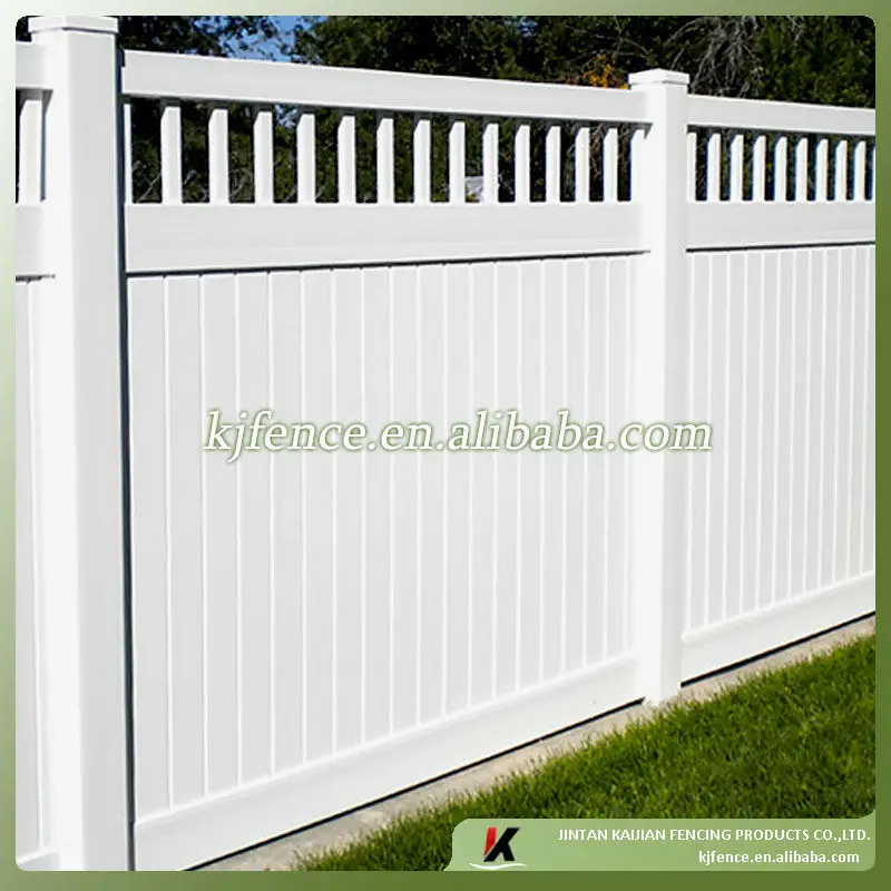 Plastic Privacy Fence With Closed Picket Top Buy Plastic Privacy Fence With Closed Picket Top Vinyl Fence Fence Product On Alibaba Com