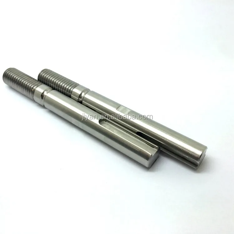 Stainless Steel Electric Motor Shaft Gear Motor Shaft Drive Threaded